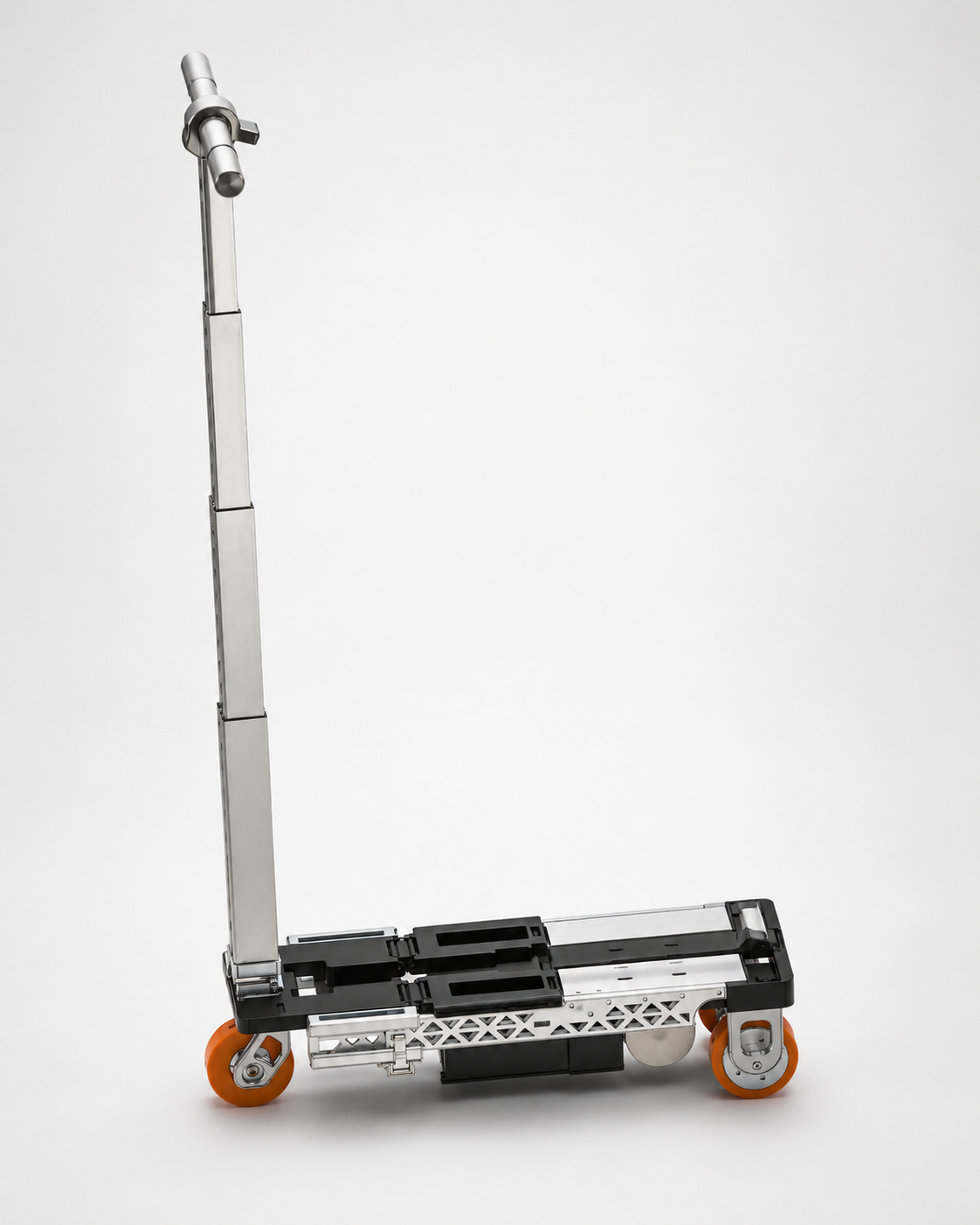 ArcForge backpack-scale scooter extended into riding position